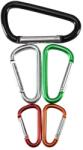  Karabiner készlet HF248142, fém, színes, 5 db