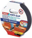 TESA Szalag tesa® Anti-slip, csúszásgátló lépcsőkhöz, ragasztó, fekete, 25 mm, Hossz: 5 m