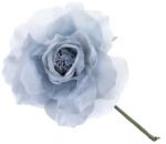  Virág MagicHome, bazsarózsa, kék, szár, virágméret: 16 cm, virághossz: 24 cm, 6 db-os csomag