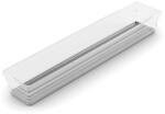 Keter Szervező Curver® SISTEMO 5, áttetsző/szürke, 7.5x37.5x5 cm, fiókba