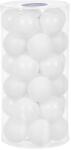MagicHome Gömbök MagicHome Karácsony, 30 db, fehér, fényes, vegyes, karácsonyfára, 6 cm