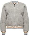 Vlnka Jachetă bomber din lână gri mărimi îmbrăcăminte S/M (7-01106-S)