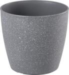Strend Pro Virágcserép Strend Pro Stone, 23x20, 5 cm, szürke, kő hatású