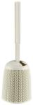 Curver® WC Curver® KNIT, krémszínű kefe, 14 x 43 x 14 mm, fürdőszobába