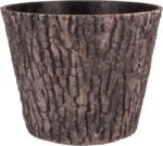  Virágcserép Strend Pro Woodeff, 37, 5x30 cm, diófa színű, fa hatású