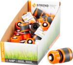 Strend Pro Gyorscsatlakozó Strend Pro SoftTouch C3004RDX, 1/2", STOP R, tömlőhöz, kerti, Sellbox 25 db
