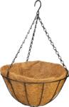 Strend Pro Akasztó Strend Pro, virágtartó, acél/kókusz, függő, lánccal és kampóval, 30 cm