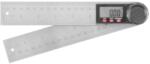  Vonalzó Strend Pro, digitális, szögmérő, 200 mm, rozsdamentes acél, INOX