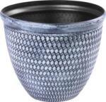 Strend Pro Virágcserép Strend Pro Marble, 37x30 cm, kék