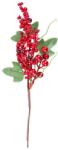 MagicHome Vianoce Ág MagicHome Karácsony, bogyókkal, piros, 31 cm