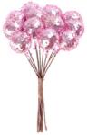 MagicHome Vianoce Ág MagicHome Karácsony, Berries, rózsaszín, 9 cm