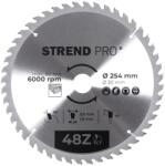  Tárcsa Strend Pro TCT, 254x3.0x30/20 mm, 48T, fához, fűrész, SK lapkák