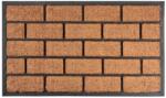 MagicHome Lábtörlő MagicHome RBC 124, Brickwall, 45 x 75 cm, gumi/kókusz