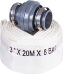 Strend Pro Tömlő Strend Pro, átfejtő, nyomó, csatlakozókkal, B típus, 3", 20 m