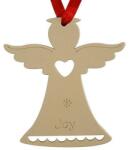 MagicHome Dísz MagicHome Karácsony, Angyal JOY, függő, csomag 5 db