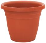 ICS Virágcserép ICS THEA, 30x25 cm, terrakotta színű, műanyag