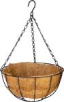 Strend Pro Akasztó Strend Pro, virágtartó, acél/kókusz, függő, lánccal és kampóval, 25 cm