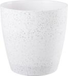 Strend Pro Virágcserép Strend Pro Stone, 35x35 cm, fehér, kő hatású