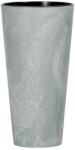 Prosperplast Virágcserép betéttel TUBUS Slim Beton, 400x762 mm, beton hatású