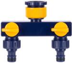 STREND PRO Garden Elosztó Strend Pro Garden TS3017, 2-utas csatlakozó, kerti, szelepekkel