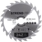  Tárcsa Strend Pro TCT, 190x2.4x30/20 mm, 24T, fához, fűrész, SK lapkák