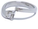 Ékszershop Fehérarany gyémántköves szoliter gyűrű (1208585)