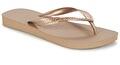 Havaianas Lábujjközös papucsok TOP METALLIC Arany 33 / 34
