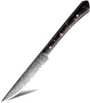 HARAHU Cuțit de bucătărie damasc UT-35148 - Steak / Negru KP35148