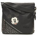 Desigual Hátitáskák BACK MICKEY STUDSTYLE JERSEYMAX PU BLACK Fekete Egy méret