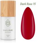 Naní ojă semipermanentă Simply Pure 5 ml - Dark Rose