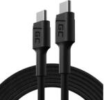 Green Cell Green Cell GC PowerStream USB-C - USB-C 200cm Power Delivery (60W) 480 Mbps QC 3.0 Adat és töltőkábel (GC-36101) - smartgo