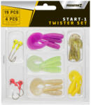 Carp Zoom PZ Start-1 Twister szett, 0, 5-1, 7 g, népszerű színek, 19+4 db (CZ2988)