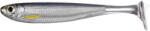 LIVETARGET Slow-roll Shiner Paddle Tail Silver/smoke 85 Mm (lt201951)