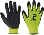 PALAWAN nylon latex mártott munkavédelmi kesztyű fekete/sárga 7-es No. 0108002999070 (070101-0032) - solnaiparcikk