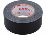 Extol Premium ragasztószalag textiles, fekete, 50mm×50m (hobby szalag / duckt tape) (8856313) - solnaiparcikk