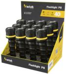 Modee Elemlámpa P8 (2xAA/nem tartozék) Gumírozott (40 lumen) 12db/display (MTP8)