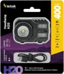 Technik Fejlámpa H20 + fókusz (akkumulátoros) XPG-2 LED + micro USB (400 lumen) (MTH20)