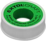 Extol Craft tömítő szalag, teflon (PTFE) 0, 2mm×19mm × 15m, EN 751-3, WRAS, ivóvízhez (47532)