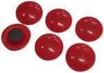 MágnesHorgász Táblamágnes - 6db/cs - piros (TBMA6P)