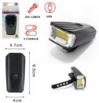 Totho Lámpa első USB-ről tölthető COBled 800Lm QX-Q01 (kormányra) (VI0200)