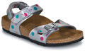Birkenstock Szandálok / Saruk Rio AS Kids BF Elec. Metallic SilverDots Ezüst 34