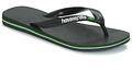 Havaianas Lábujjközös papucsok BRAZIL LOGO Fekete 39 / 40