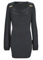GUESS Rövid ruhák LS BOAT NK CECILIA DRESS Fekete EU XL