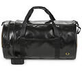 Fred Perry Utazó táskák TONAL LARGE BARREL BAG Fekete Egy méret