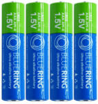 BLUERING Elem AAA mikro ceruza LR03 tartós alkáli zsugorfóliás Bluering® 4db/csomag (36557)