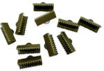  Szalagvégzáró 10 db/cs 15 mm - sárga bronz