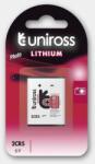 Uniross 2CR5-C1 Uniross lítium fotó elem 6V bliszteres 34*17*45mm