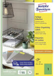 AVERY univerzális címke - zöld 210x297mm (3472)