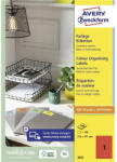 AVERY univerzális címke - piros 210x297mm (3470)