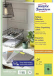 AVERY univerzális címke - zöld 105x37mm (3454)